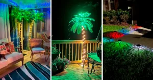 Tropical Party Lights Festive Vibes For Celebrations