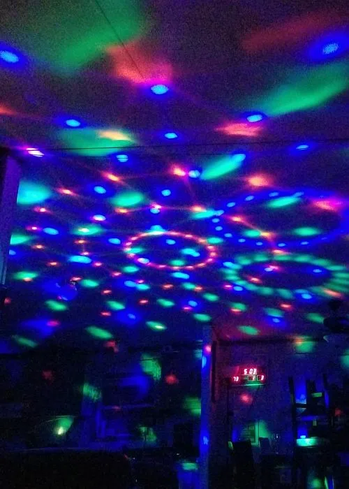 Colorful Strobelight Ceiling Disco Lights For Party