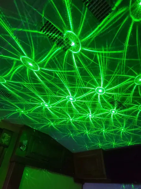 Green Laserlights Ceiling Led Lights For Parties