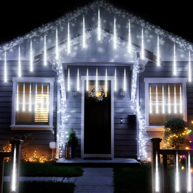 Outdoor Icicle String Lights