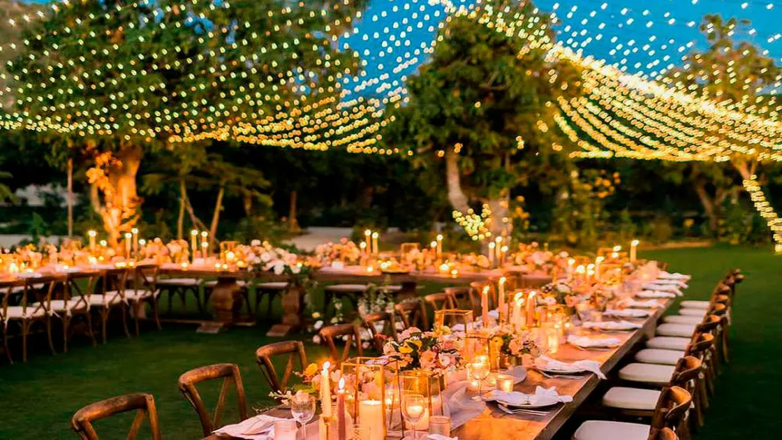 Outdoor Party Lights Ideas