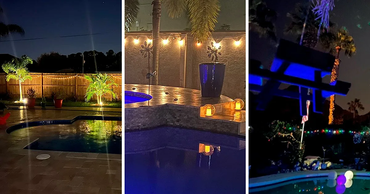 Turn Up the Fun with Poolside Party Lights