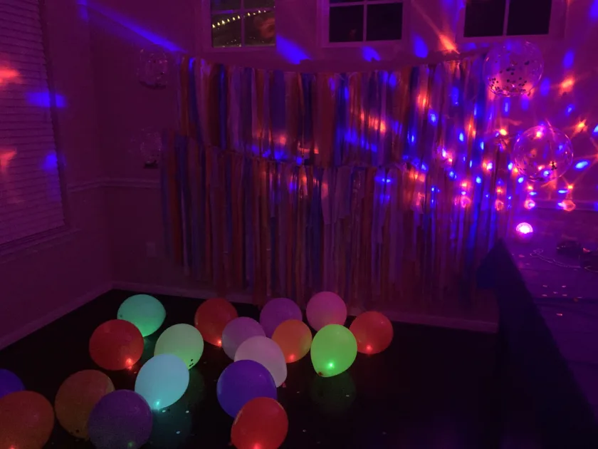 Balloons Decor Glow In The Dark