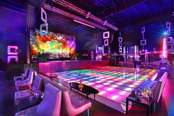 Party Lights Dance Floor Colorful Strobe Lights