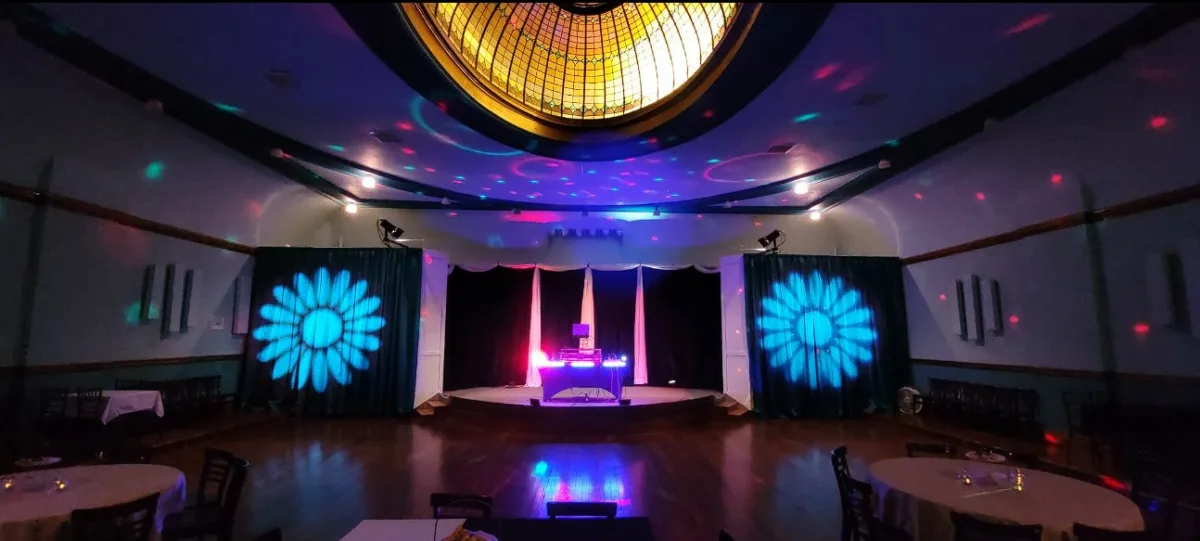 Strobe Lights Ball Room Hall Event